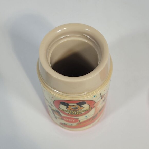 Disney Mickey Mouse Club Vintage Metal Lunchbox With Matching Thermos 1970s - Picture 9 of 16